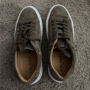 J/SLIDES Men's Olive Sneakers